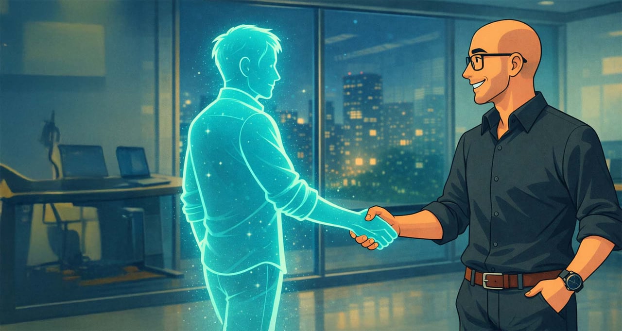 Synthetic customer in the room