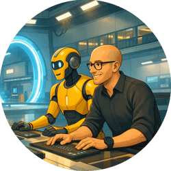 AI concept test lab round